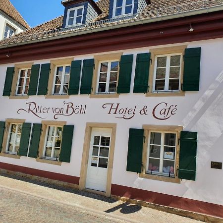 Hotel & Cafe Ritter Von Boehl 代德斯海姆 外观 照片